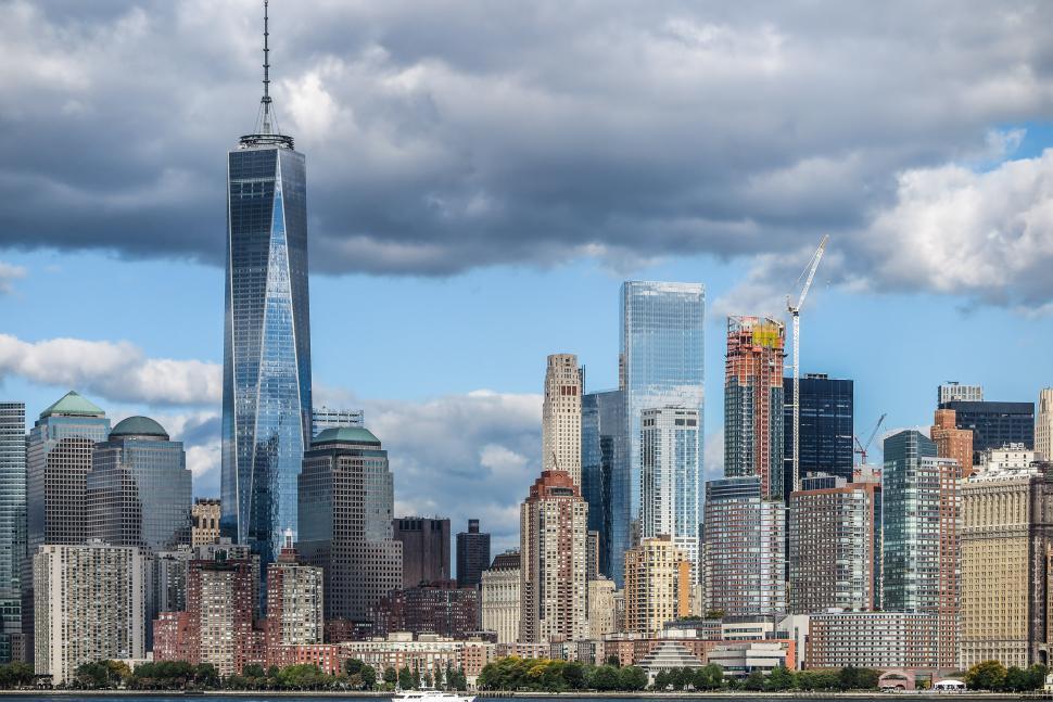 Free Image of One WTC in Lower Manhattan 