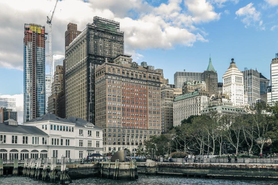 Free Image of Battery Park, Lower Manhattan 