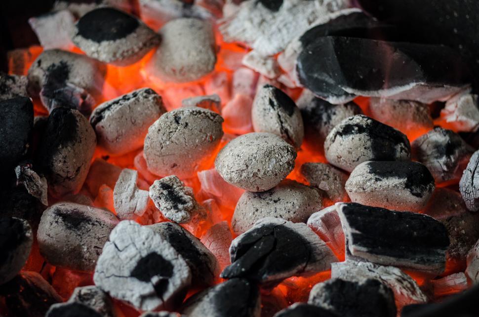 Free Image of Close Up of Food Cooking on a Grill 