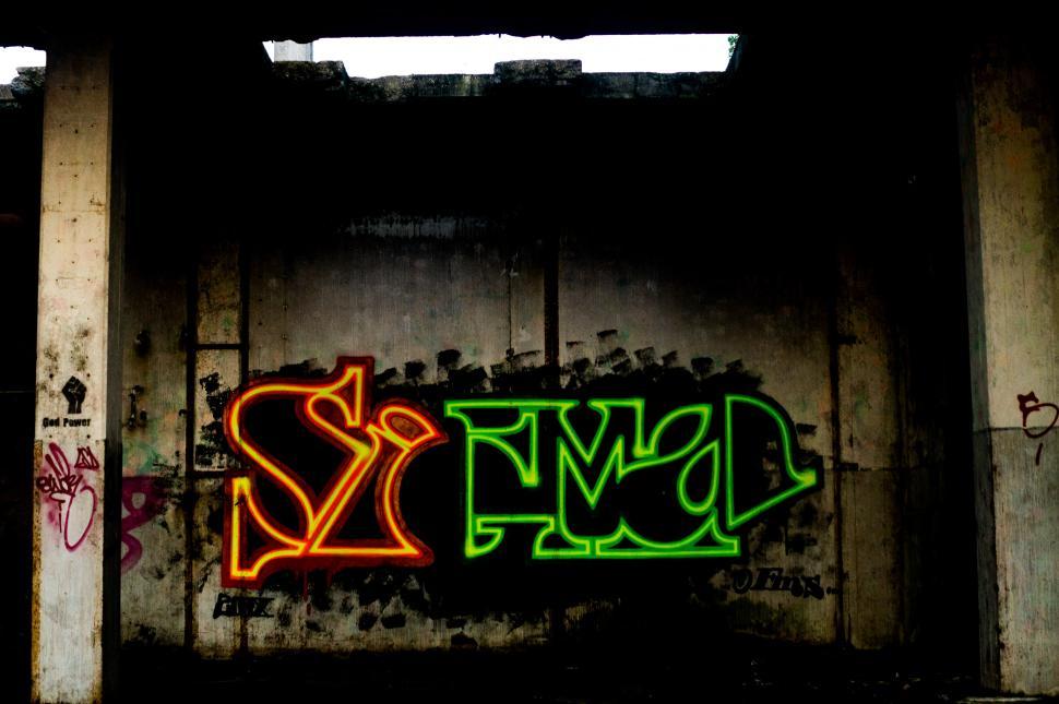 Free Image of Graffiti Art on Urban Wall 