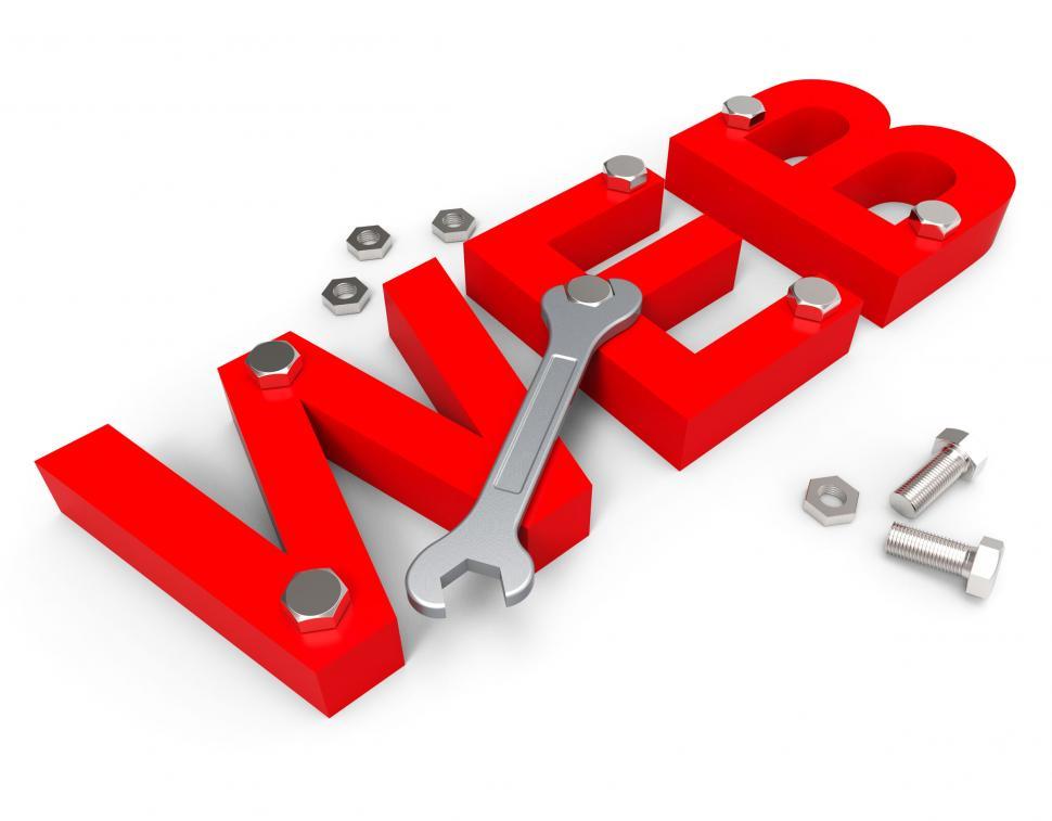 Free Image of Web Tools Shows Programs Shareware And Network 