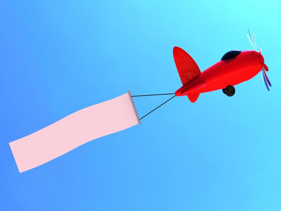 Free Image of Flights Banner Indicates Empty Space And Air 