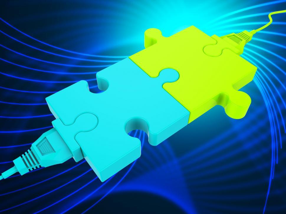 Free Image of Network Connection Indicates Global Communications And Computer 