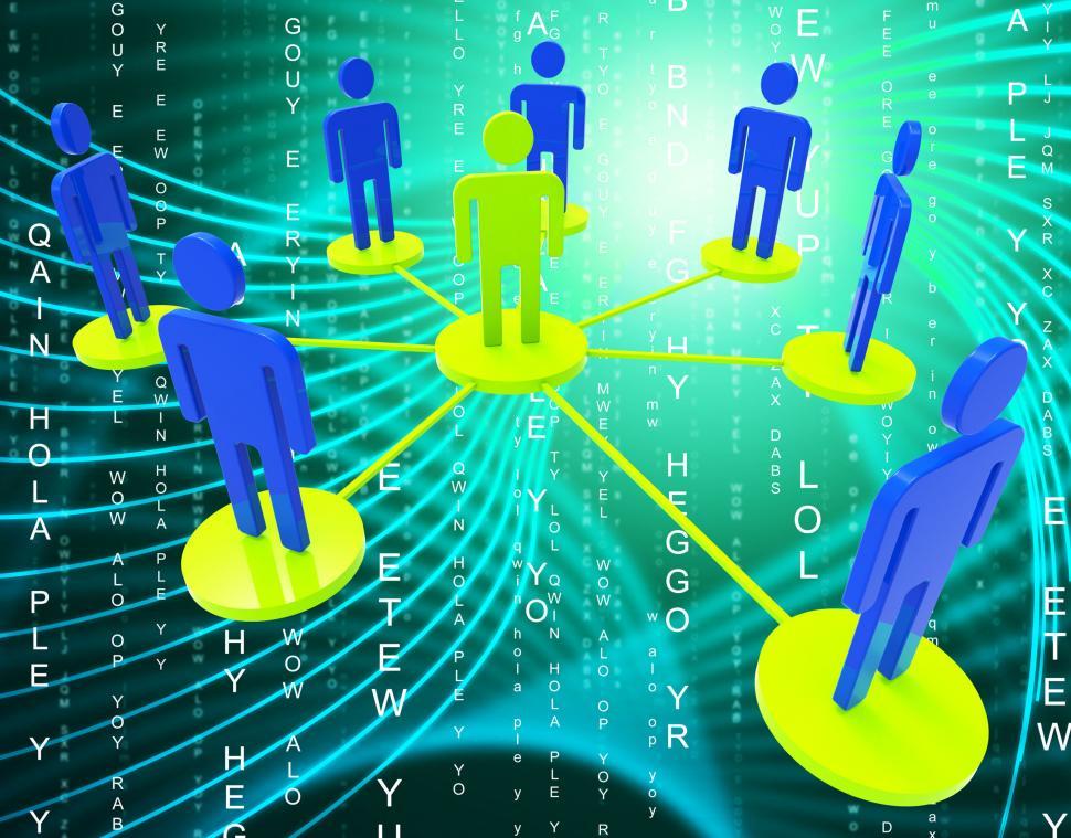 Free Image of Network Of People Means Global Communications And Communicate 