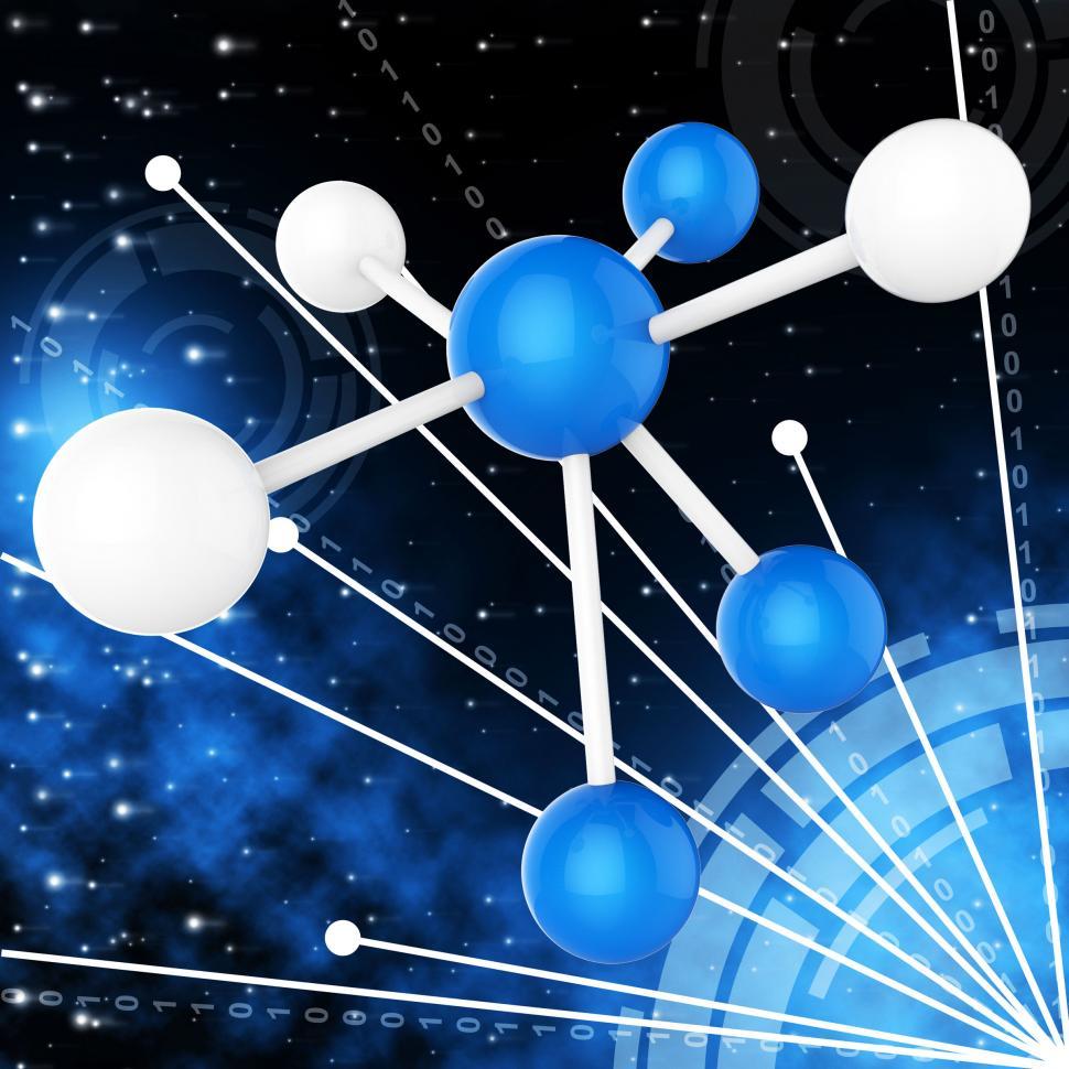Free Image of Atom Molecule Indicates Research Chemical And Chemistry 