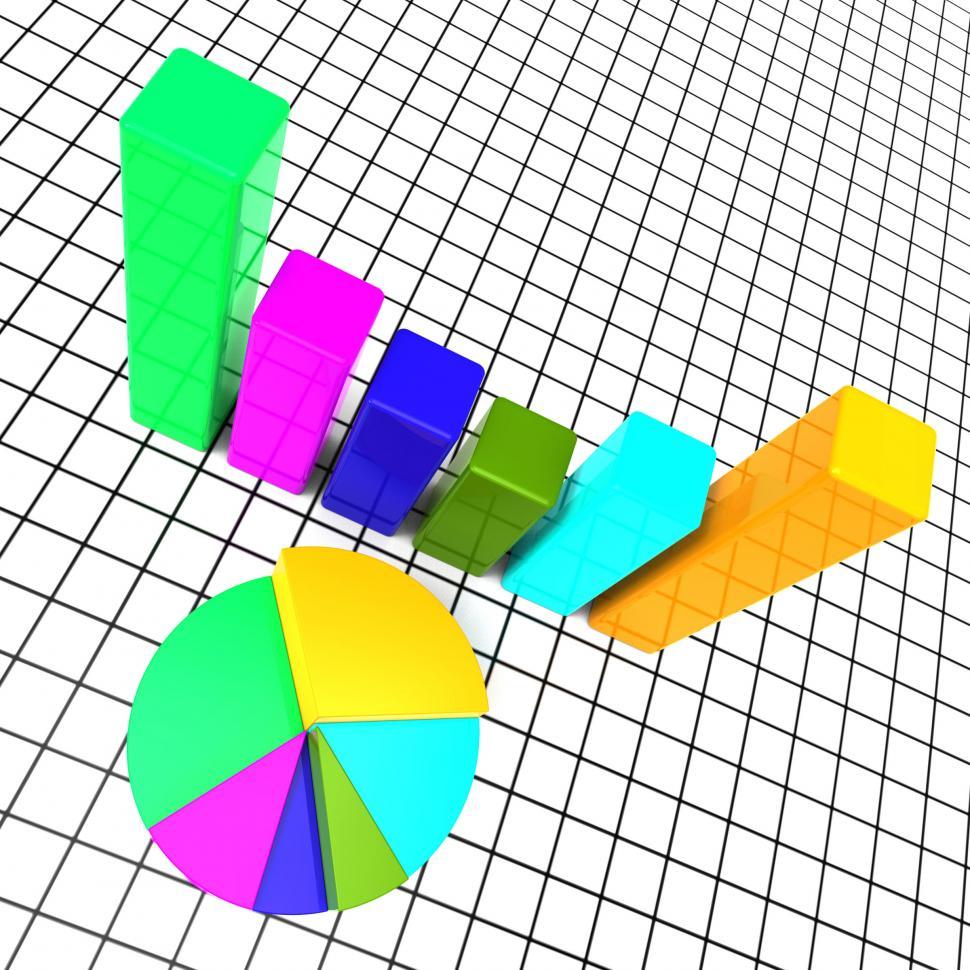 Free Image of Pie Chart Report Means Data Reports And Graph 
