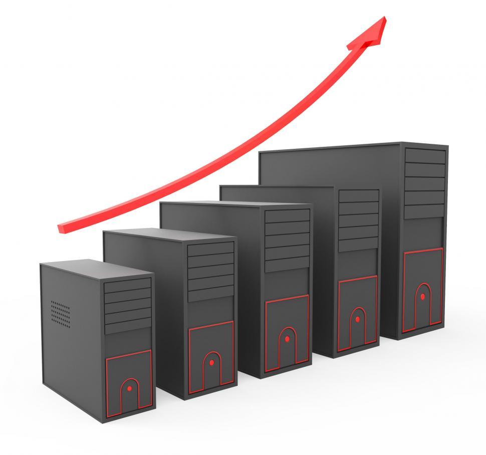 Free Image of Increase Computer Storage Shows Storehouse Store And Pc 