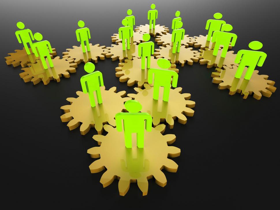 Free Image of People Network Shows Server Togetherness And Pc 