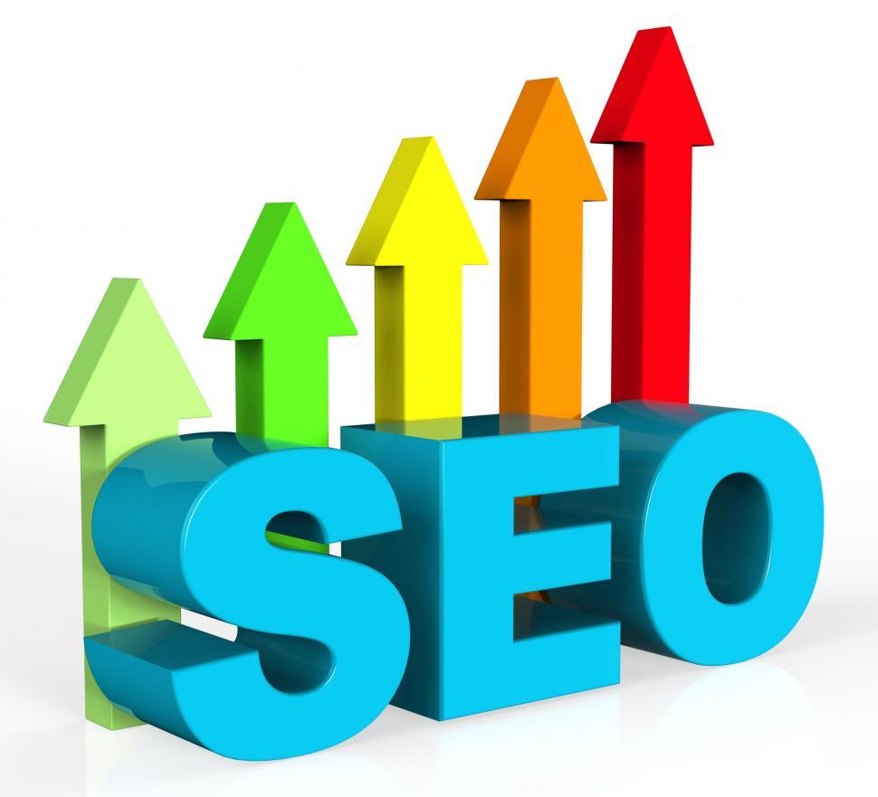 Free Image of Improve Seo Shows Gathering Data And Advancing 