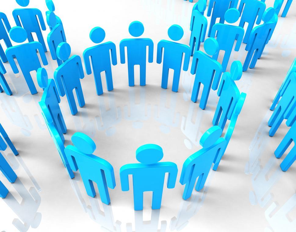 Free Image of Network Groups Indicates Global Communications And Chatting 