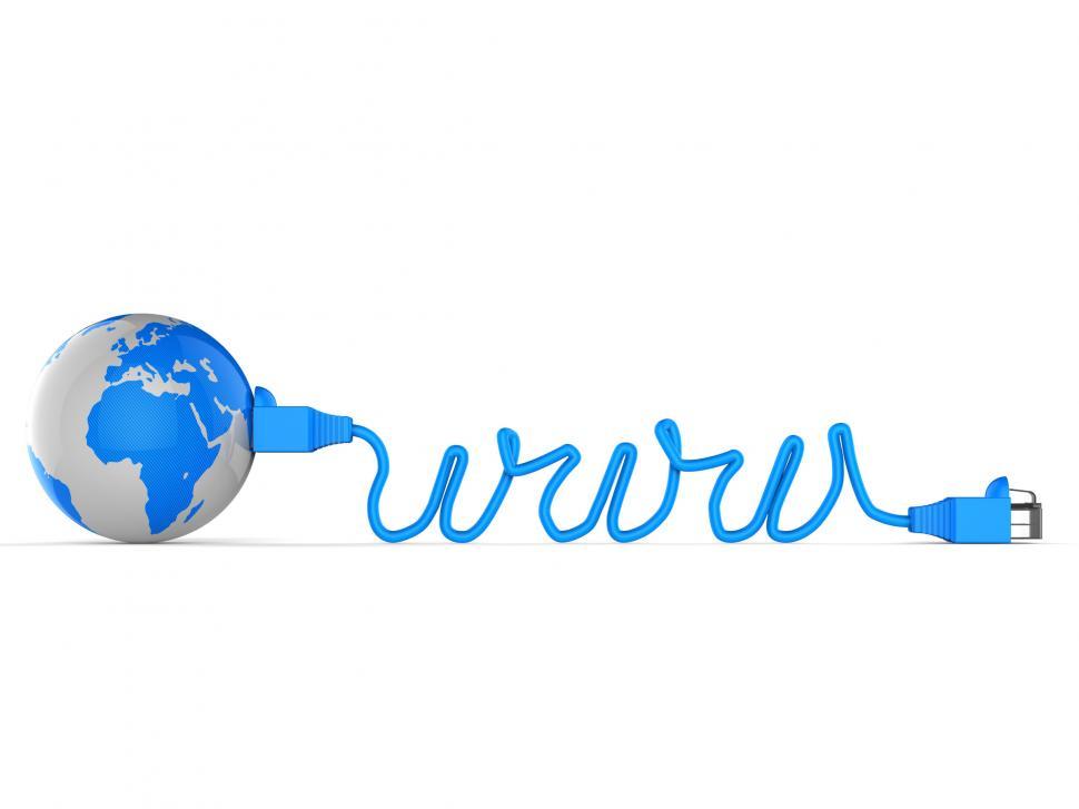 Free Image of Worldwide Web Represents Computer Network And Communication 