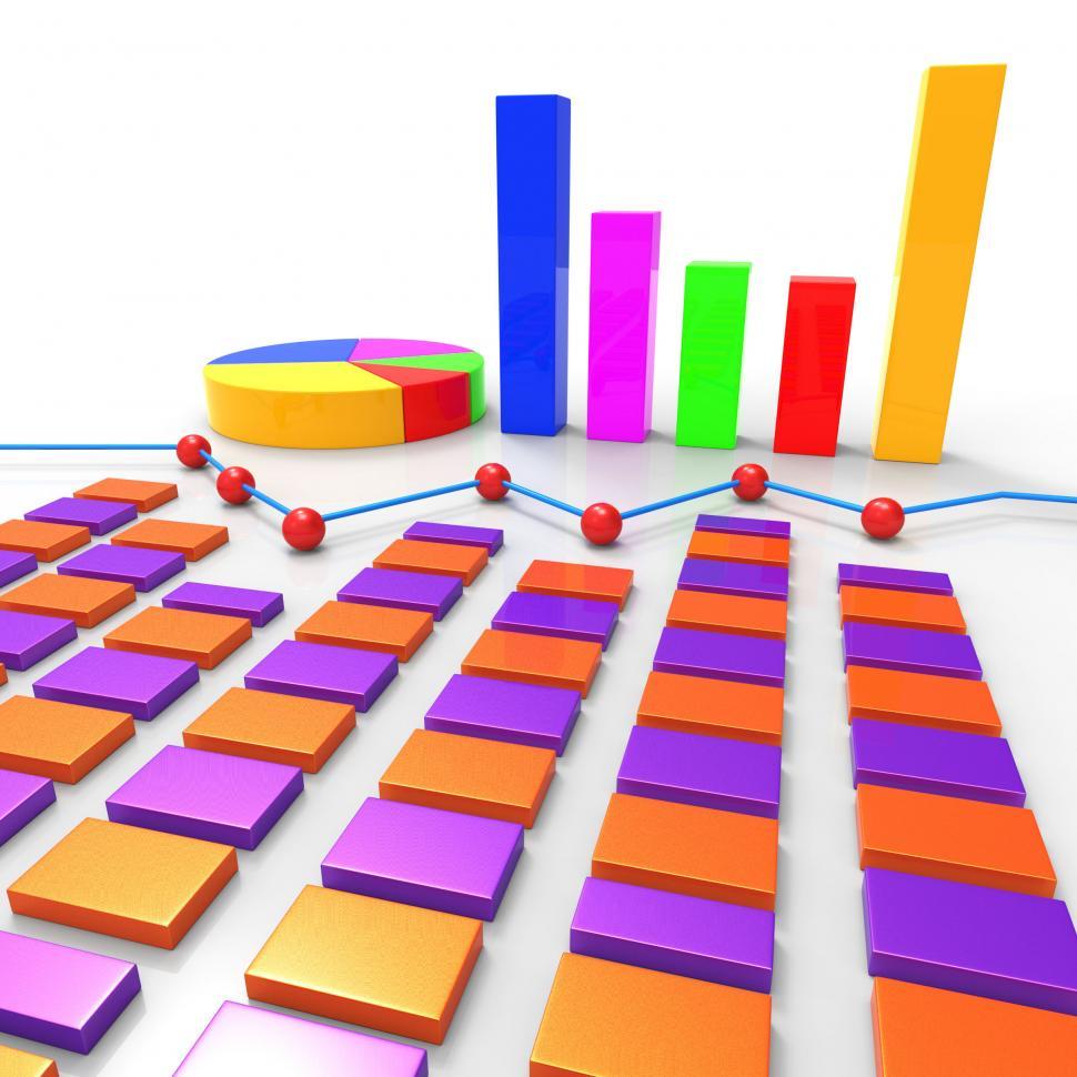 Free Image of Graph Report Means Finance Data And Information 