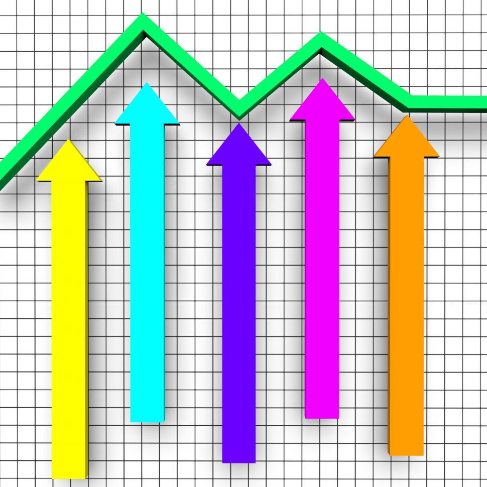 Free Image of Business Report Shows Document Statistical And Trade 