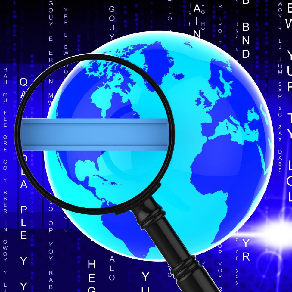 Free Image of Search Internet Means World Wide Web And Analysis 