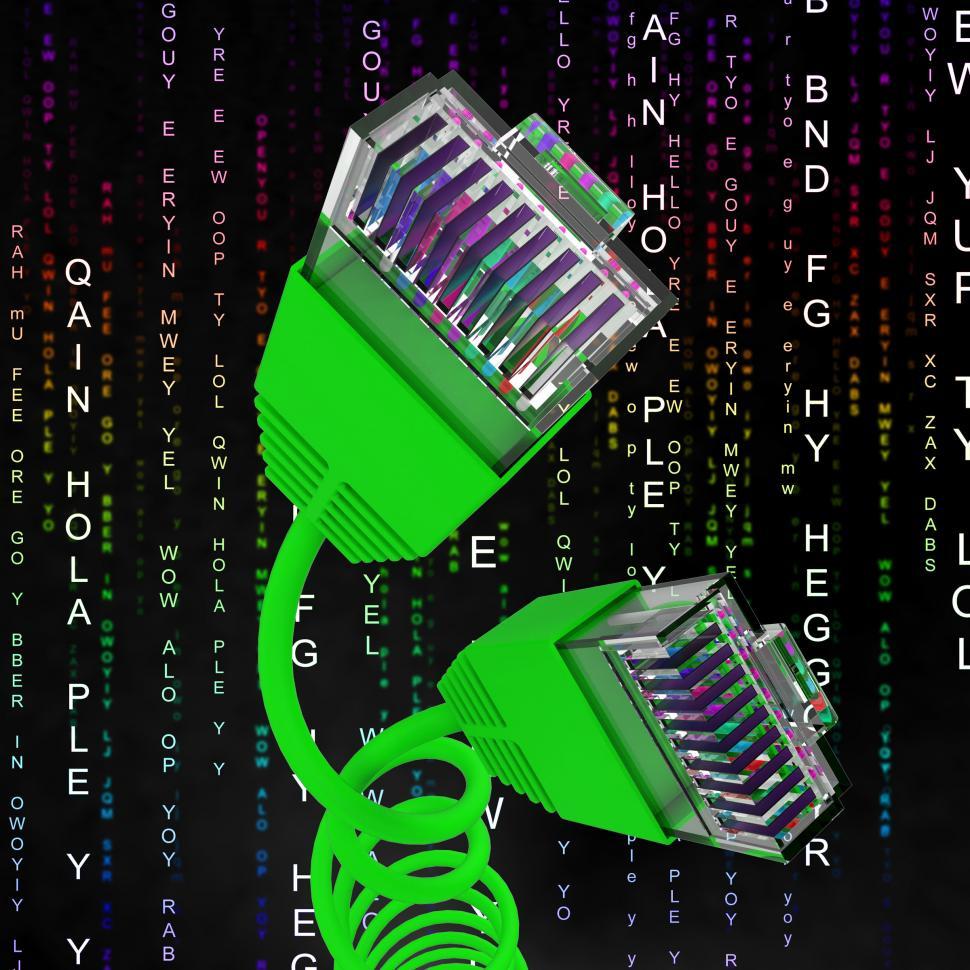 Free Image of Internet Connection Indicates World Wide Web And Cable 