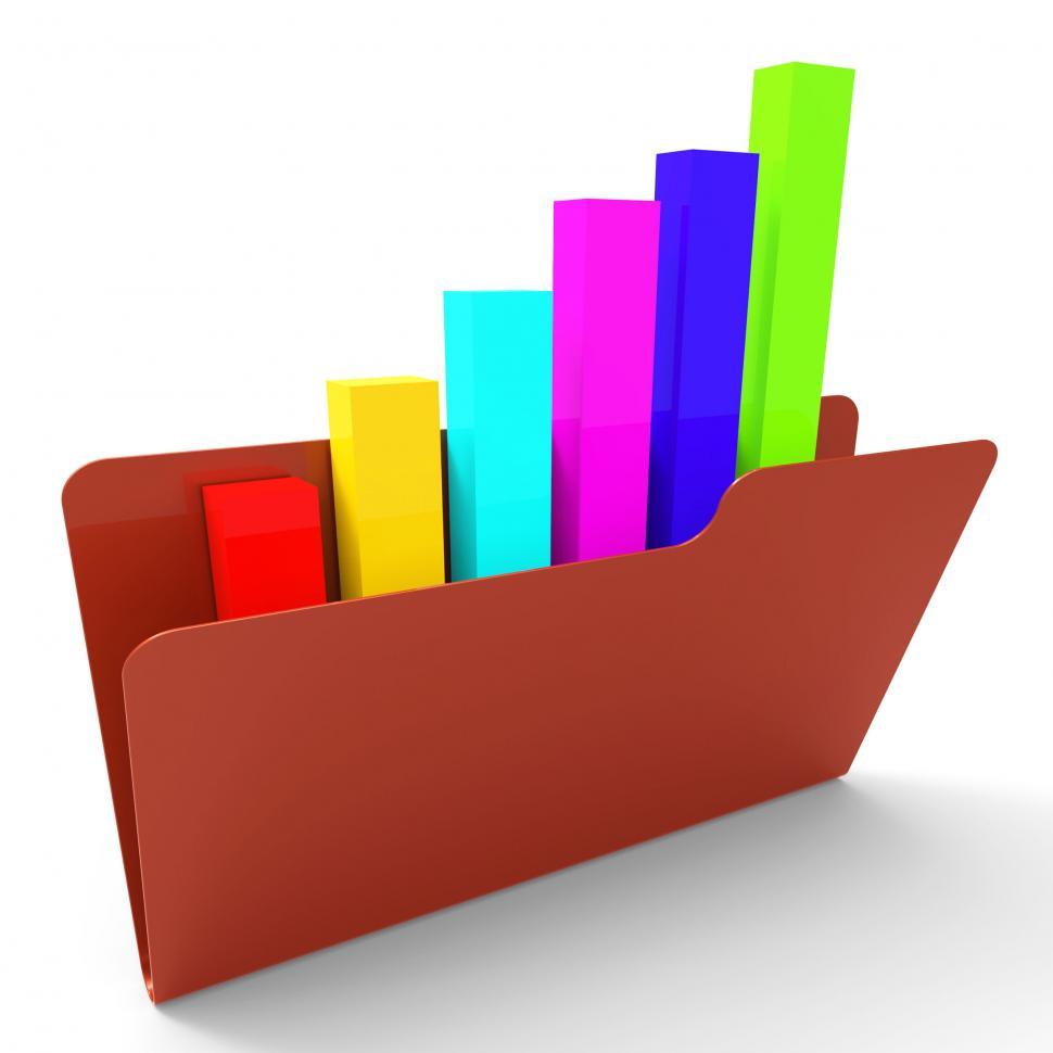 Free Image of File Report Shows Business Graph And Administration 