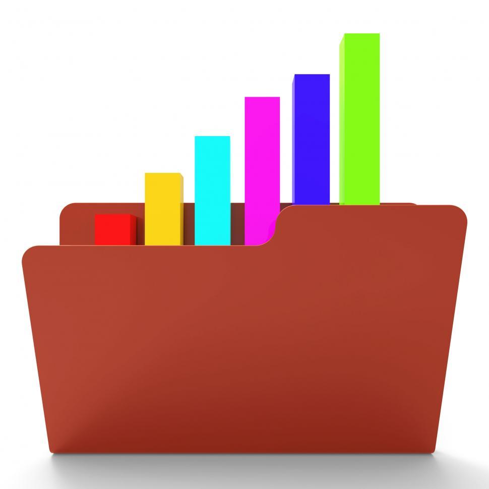Free Image of File Report Indicates Business Graph And Analysis 