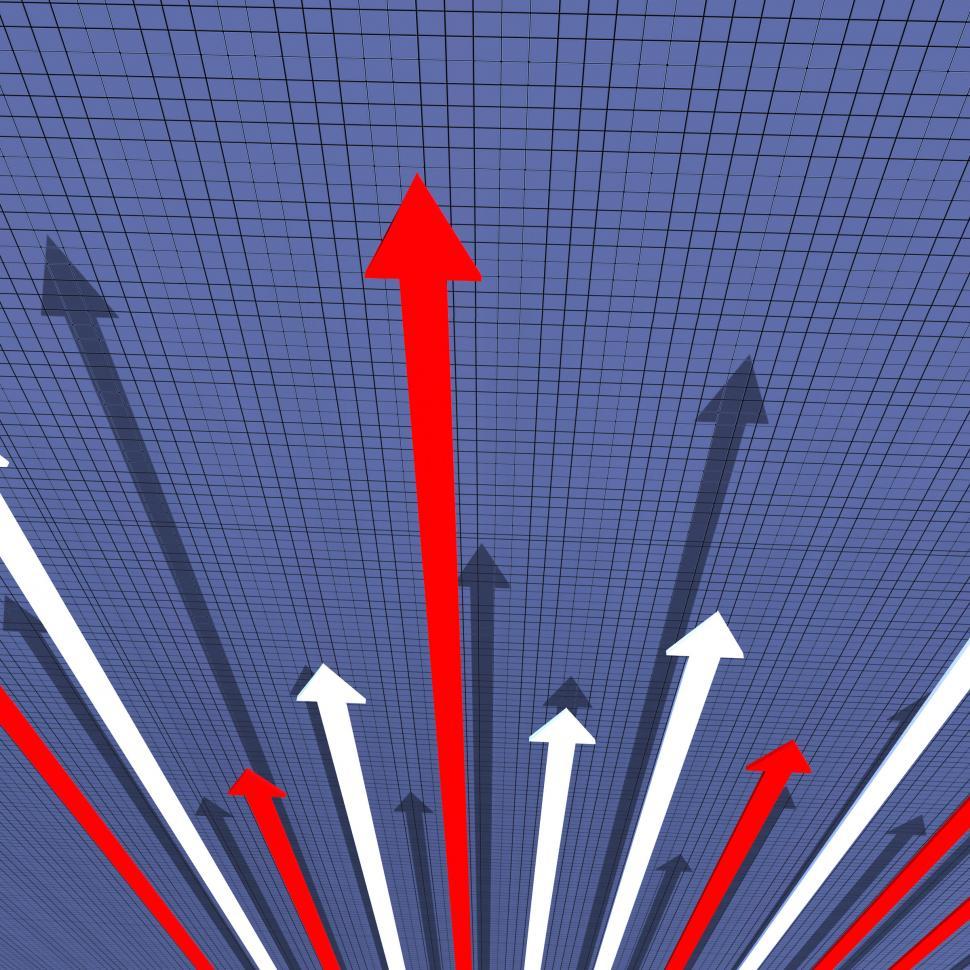 Free Image of Arrows Graph Means Financial Report And Analysis 