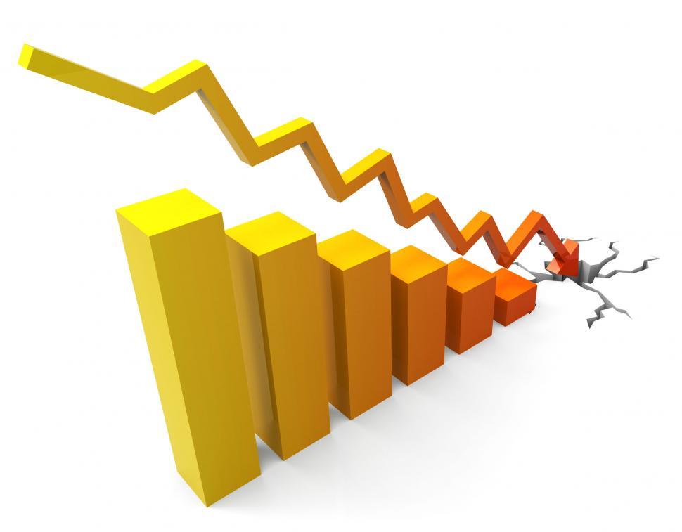 Free Image of Business Crash Represents Progress Report And Commerce 