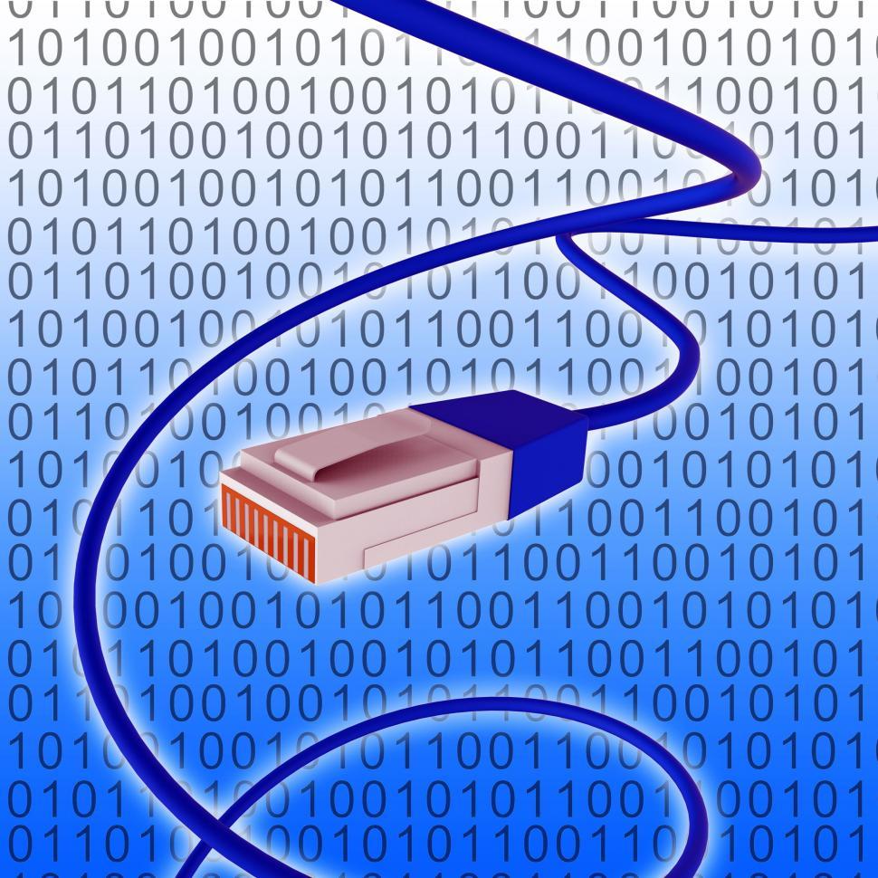 Free Image of Digital Network Represents World Wide Web And Connected 