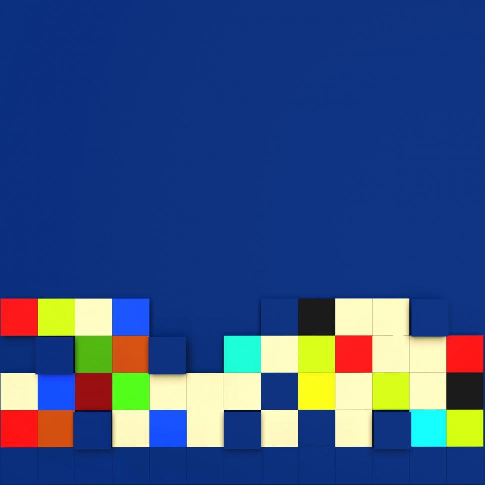 Free Image of Block Background Indicates Blank Space And Backdrop 