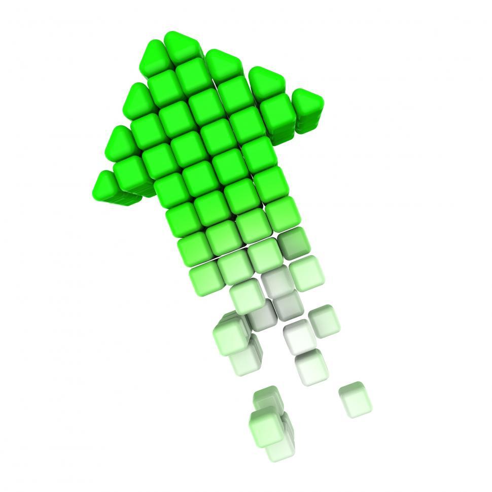 Free Image of Up Arrow Means Advance Improve And Growing 