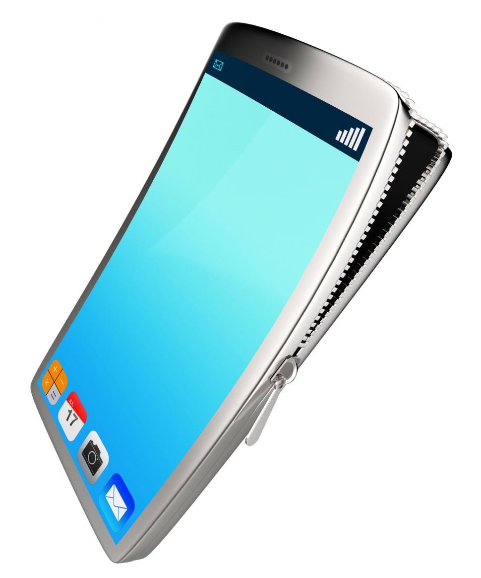 Free Image of Phone Contents Represents Application Software And Phones 