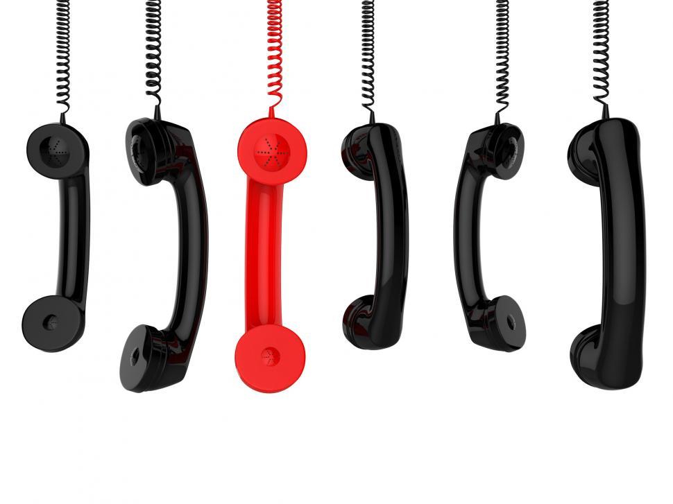 Free Image of Call Us Phone Represents Talking Debate And Conversation 