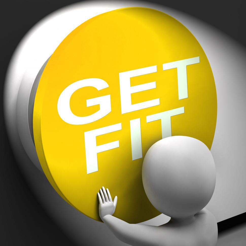 Free Image of Get Fit Pressed Shows Physical And Aerobic Activity 