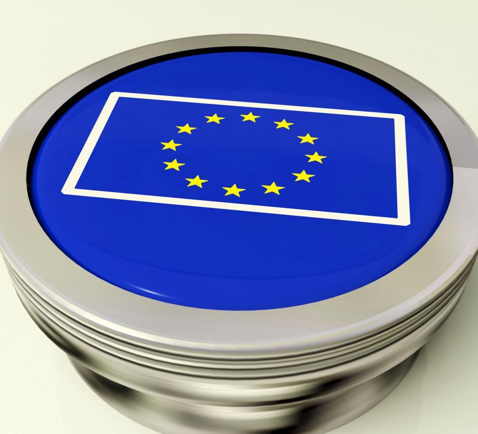 Free Image of European Union Flag Switch Shows Government Of Europe 