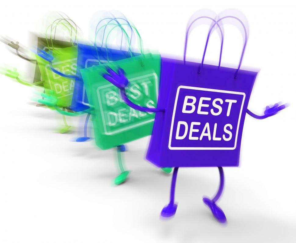 Free Image of Best Deals On Colored Bags Show Bargains 