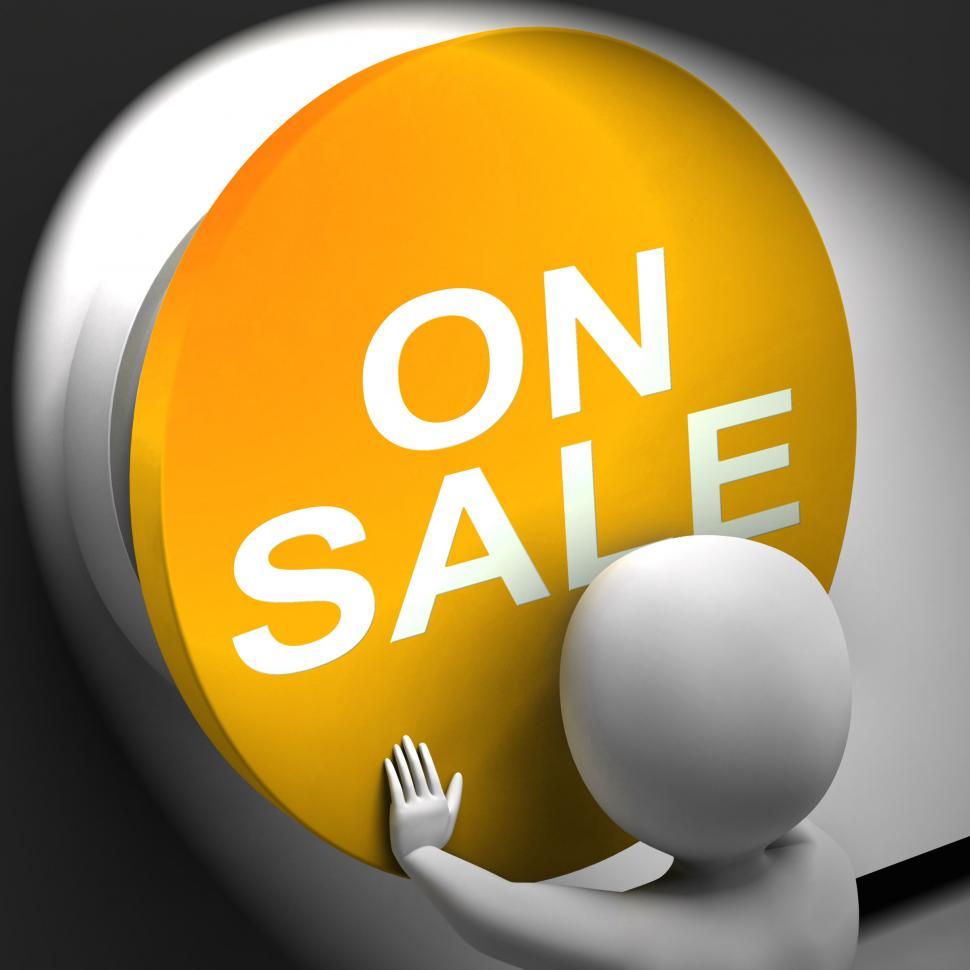 Free Image of On Sale Pressed Means Reduced Price And Bargain 