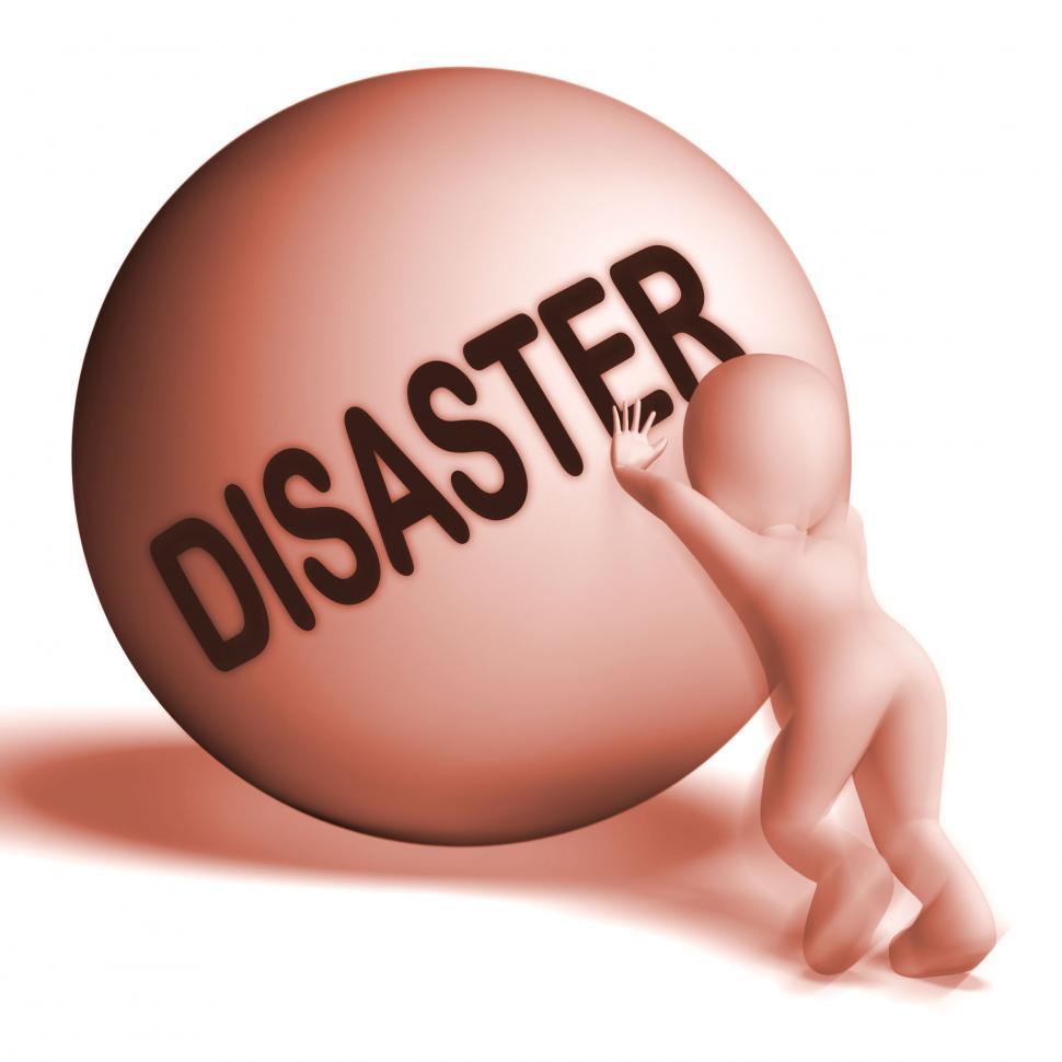 Free Image of Disaster Uphill Sphere Shows Crisis Trouble Or Calamity 