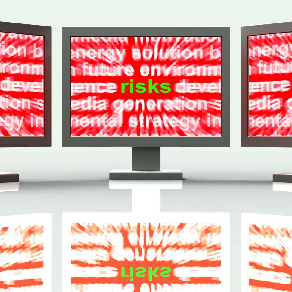 Free Image of Risks Laptops Shows Investment Profit And Loss 