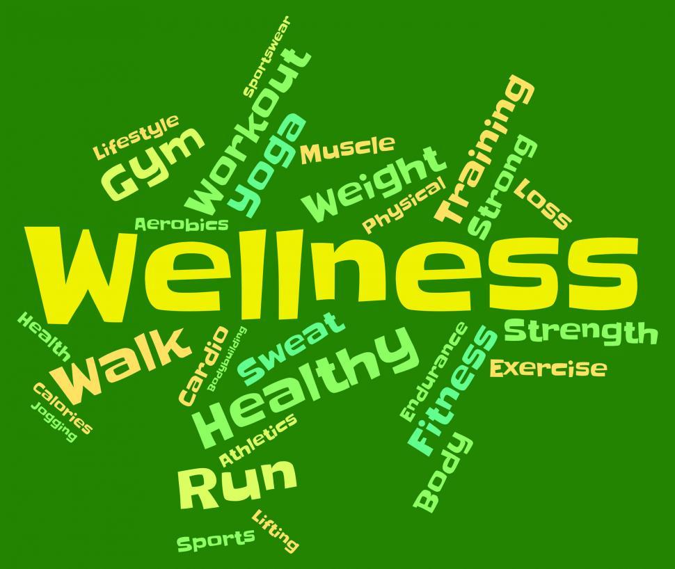 Free Image of Wellness Words Indicates Health Check And Healthcare 