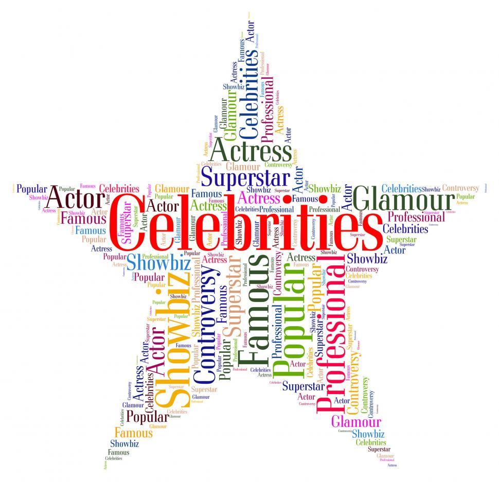 Free Image of Celebrities Star Means Notorious Renowned And Celebrity 