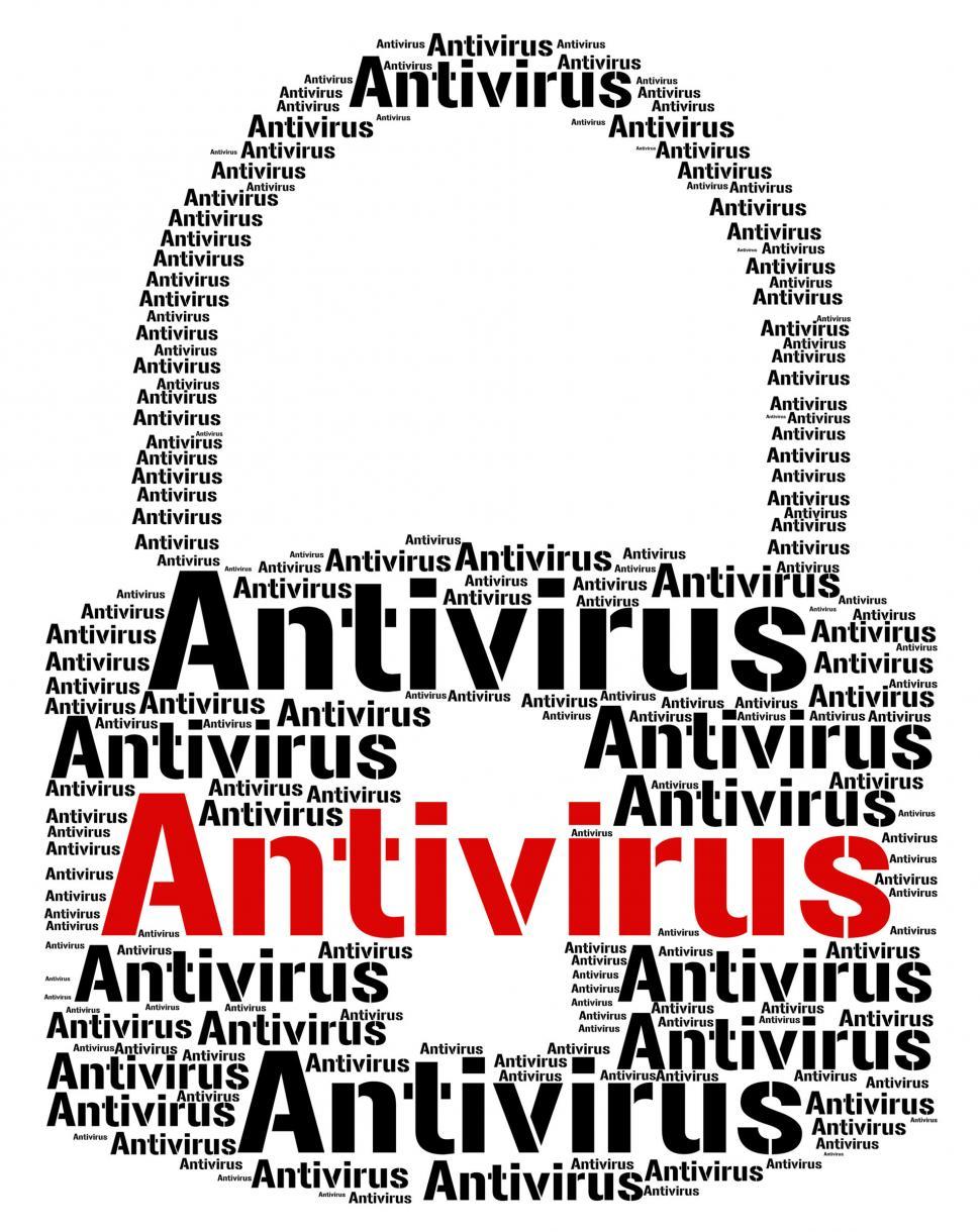 Free Image of Antivirus Lock Indicates Security Secure And Spyware 
