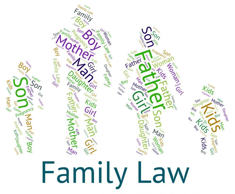 Free Image of Family Law Shows Blood Relative And Court 