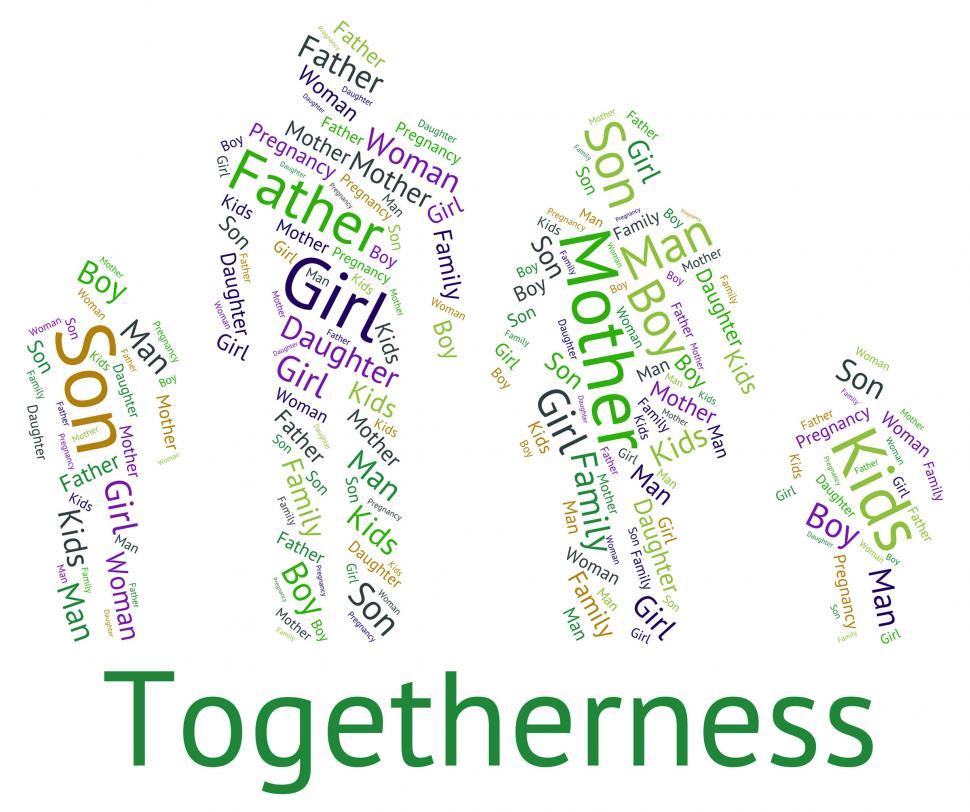 Free Image of Family Togetherness Indicates Blood Relation And Children 