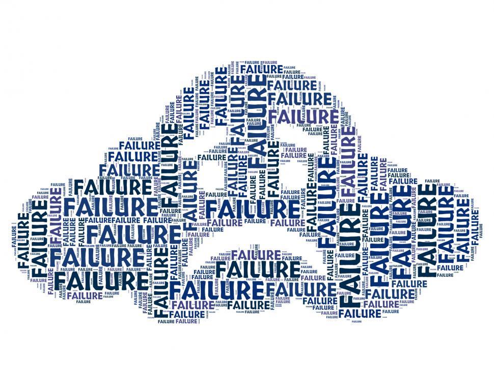 Free Image of Failure Word Represents Lack Of Success And Defeat 