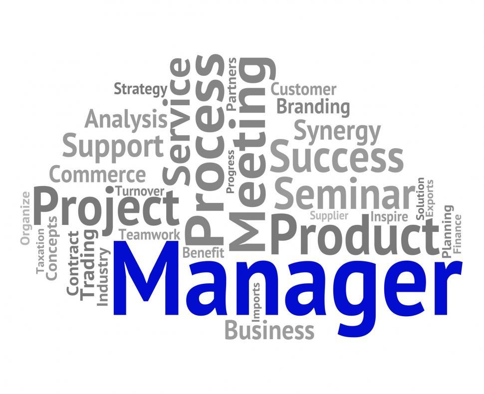 Free Image of Manager Word Shows Boss Director And Principal 