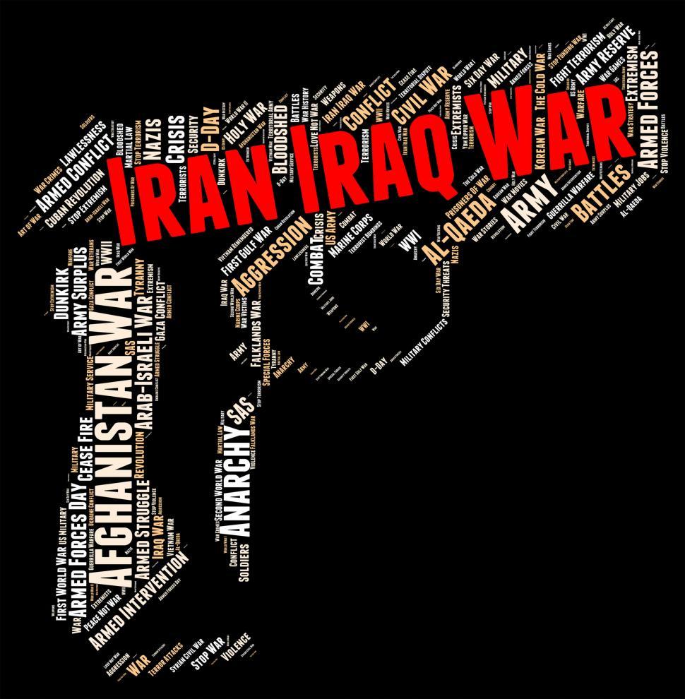 Free Image of Iran Iraq War Shows Military Action And Battle 