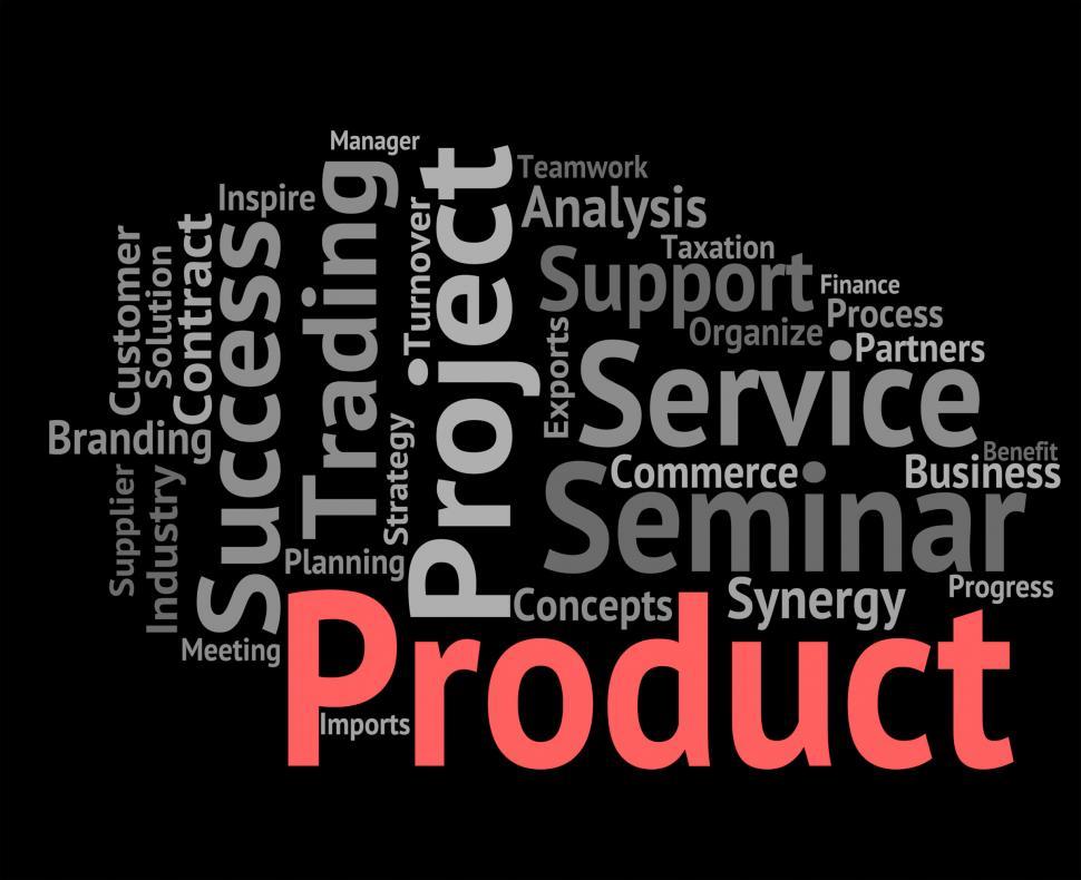 Free Image of Product Word Shows Words Stocks And Goods 