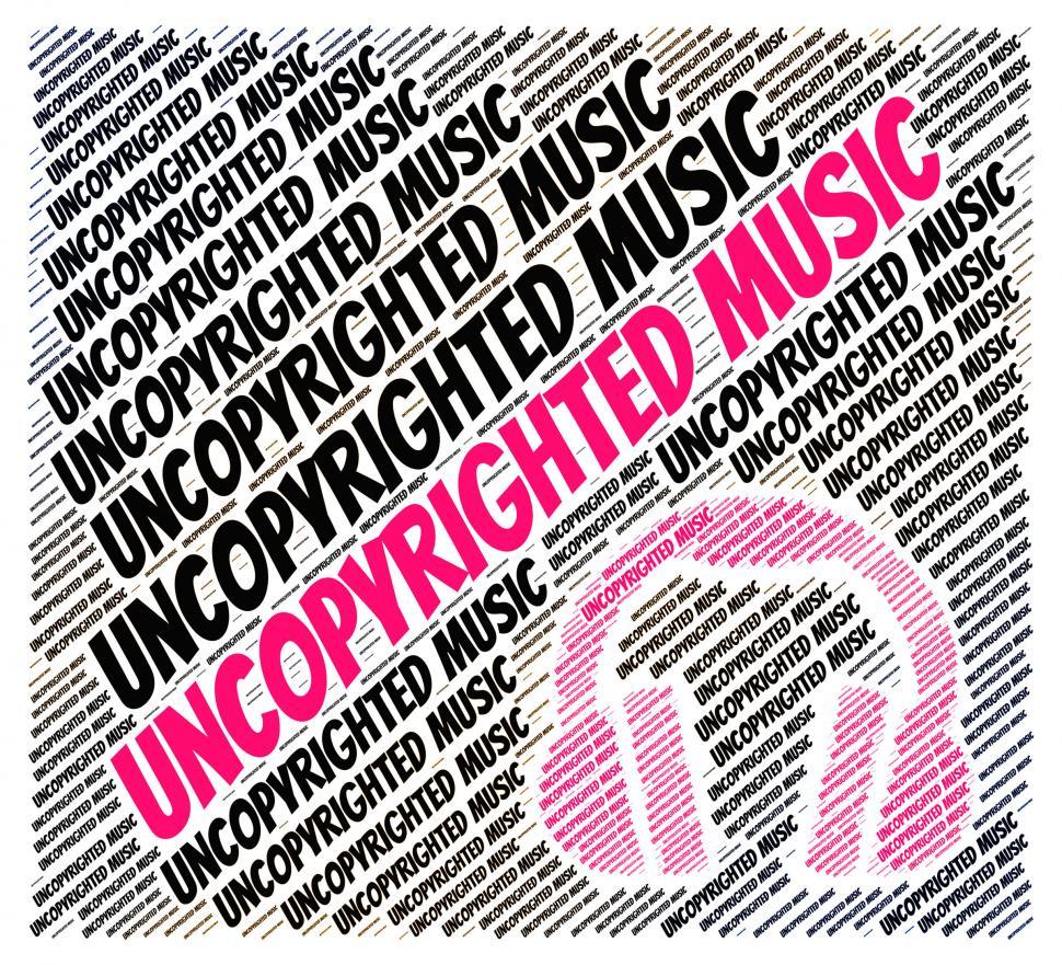 Free Image of Uncopyrighted Music Indicates Intellectual Property Rights And C 