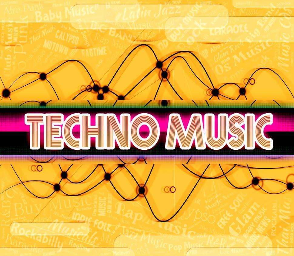 Free Image of Techno Music Shows Electric Jazz And Audio 
