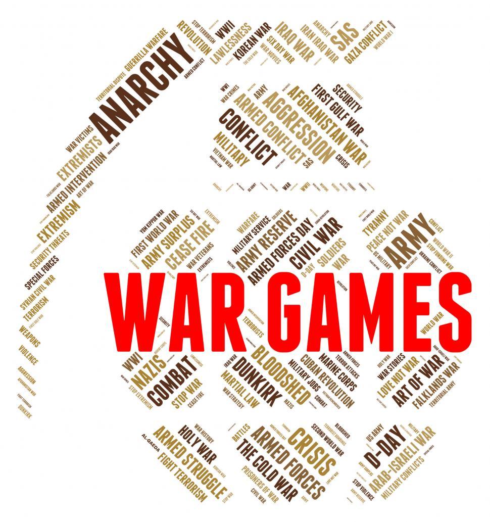 Free Image of War Games Shows Entertainment Playing And Bloodshed 