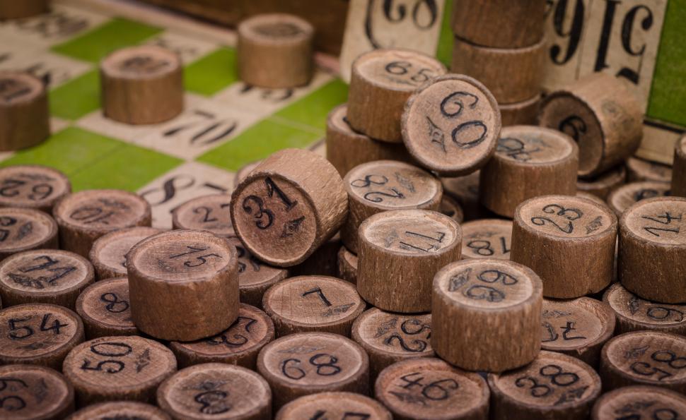 Free Image of Close Up of a Board Game With Numbers 