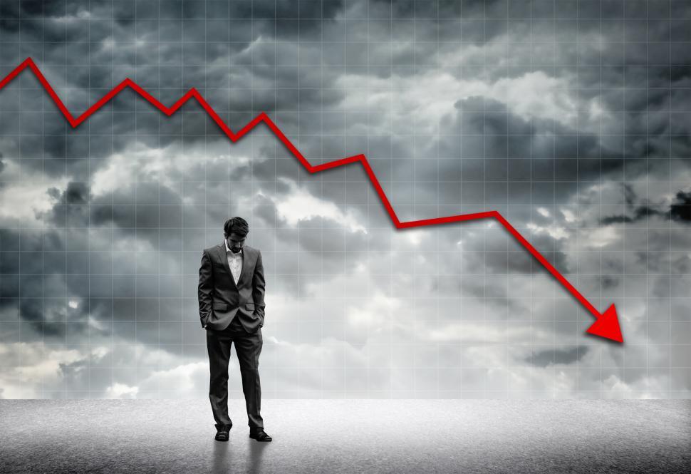 Free Image of Man in a Bear Market - Losing Money in the Markets 