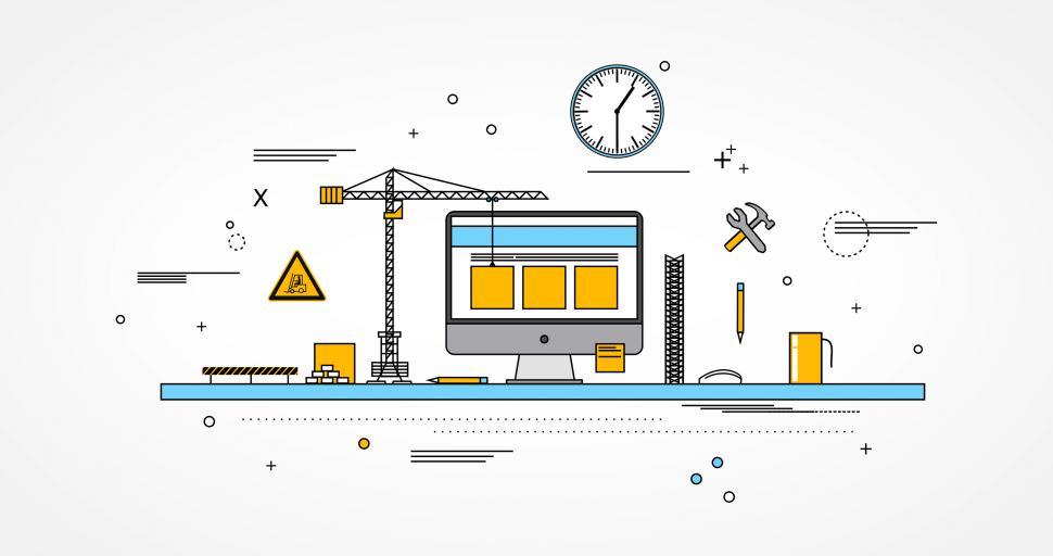 Free Image of Under Construction - Webpage or Project Under Construction 