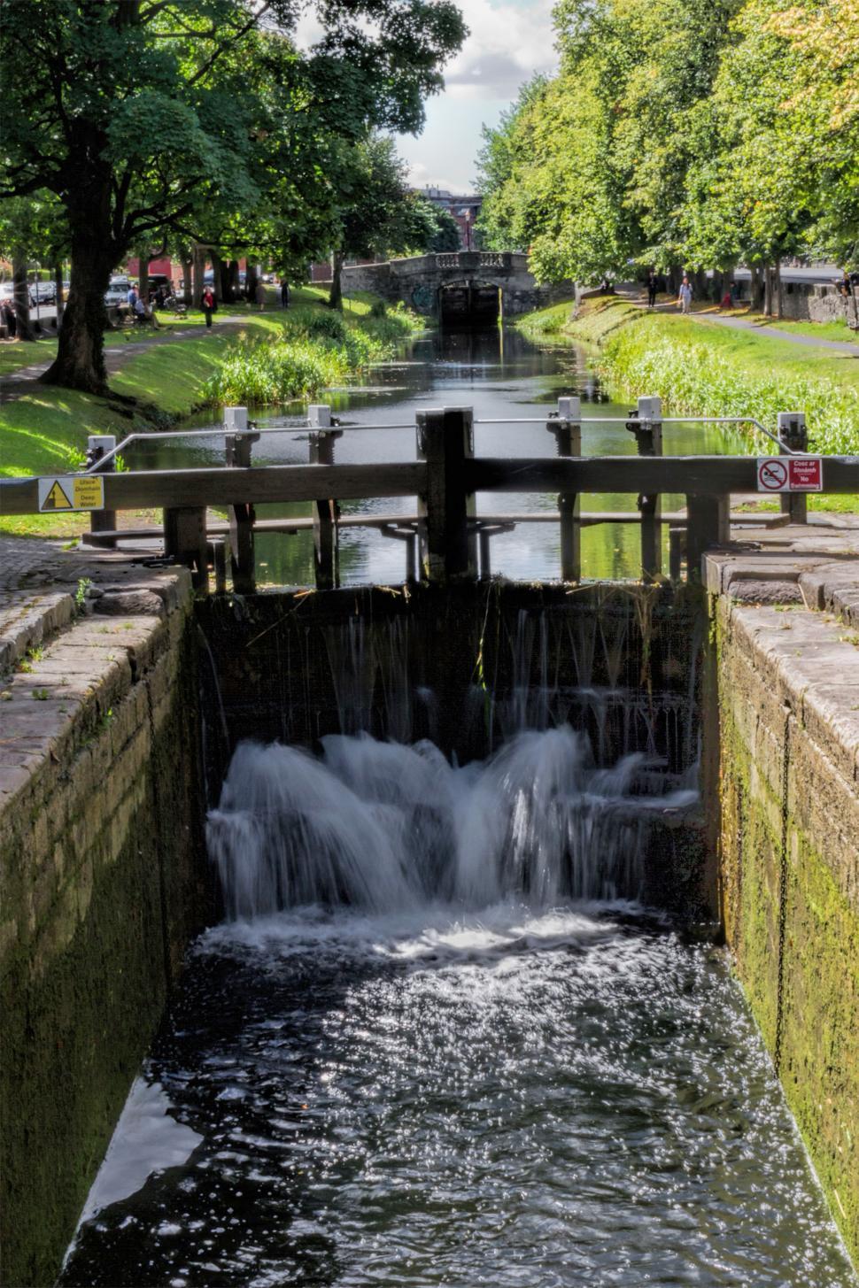 Free Image of Canal Gate 